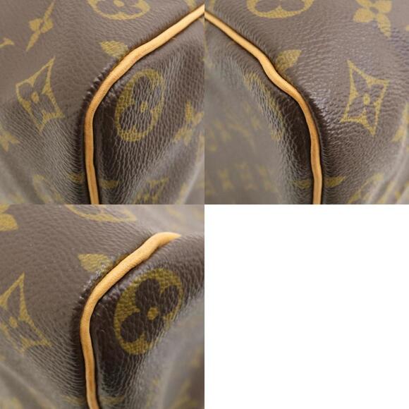 LOUIS VUITTON Brown Monogram Speedy 35 Tote Bag - Picture 10 of 11